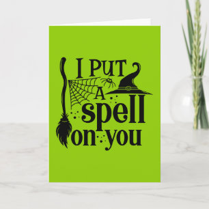"I Put A Spell On You" Card
