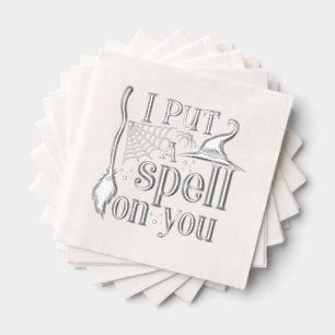 "I Put A Spell On You" Foil Napkins