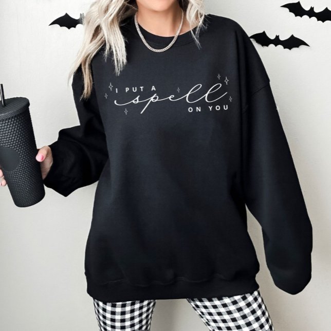 I Put A Spell On You Halloween Sweatshirt (Creator Uploaded)