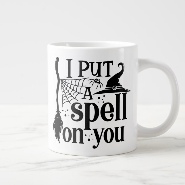"I Put A Spell On You" Large Coffee Mug (Right)