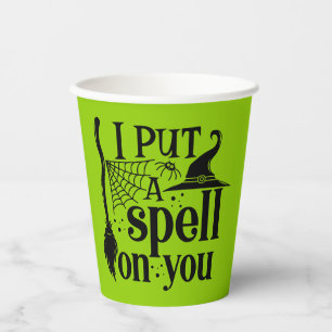 "I Put A Spell On You" Paper Cups