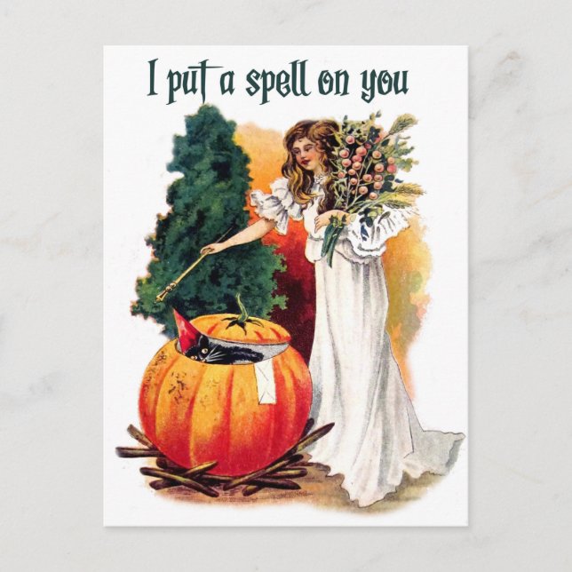 I Put a Spell on You Postcard (Front)