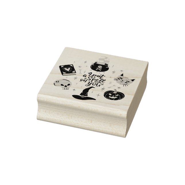 I put a spell on you rubber stamp (Stamp)