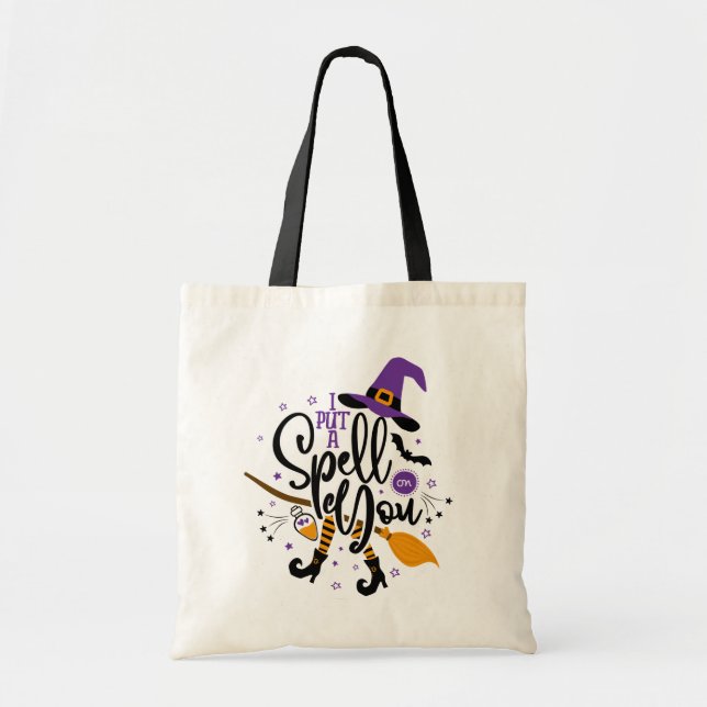 I Put A Spell On You Tote Bag (Front)