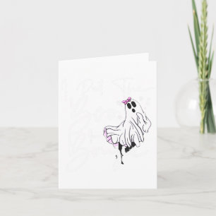 I Put Boo In Boujie Fun Halloween Costume Boujee C Card