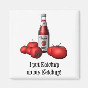 I put Ketchup on my Ketchup magnet