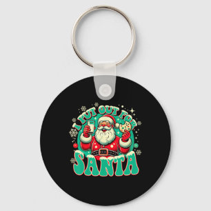 I Put Out For Santa Funny Adult Christmas For Fami Key Ring