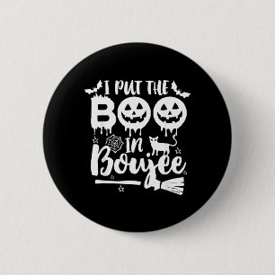 I Put The Boo in Boujee Funny Halloween 6 Cm Round Badge