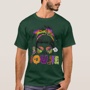 I Put The Boo In Boujie Halloween Tie Dye Leopard T-Shirt