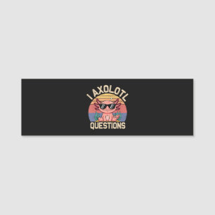 I Questions Youth Name Tag