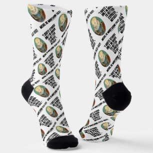 I Quote Others Better Express Myself de Montaigne Socks