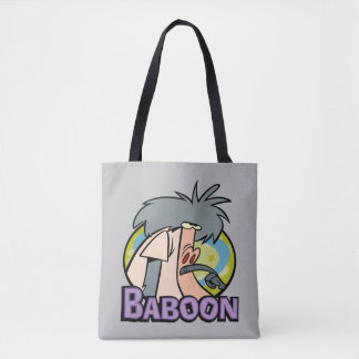 I.R. Baboon Character Badge Tote Bag
