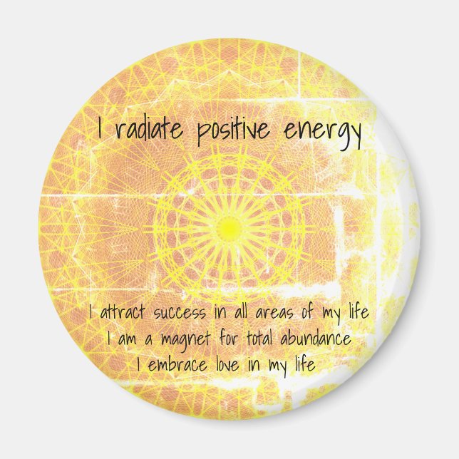 I radiate positive energy magnet (Front)