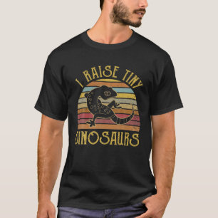 I Raise Tiny Dinosaurs Leopard Gecko Vintage T-Shirt