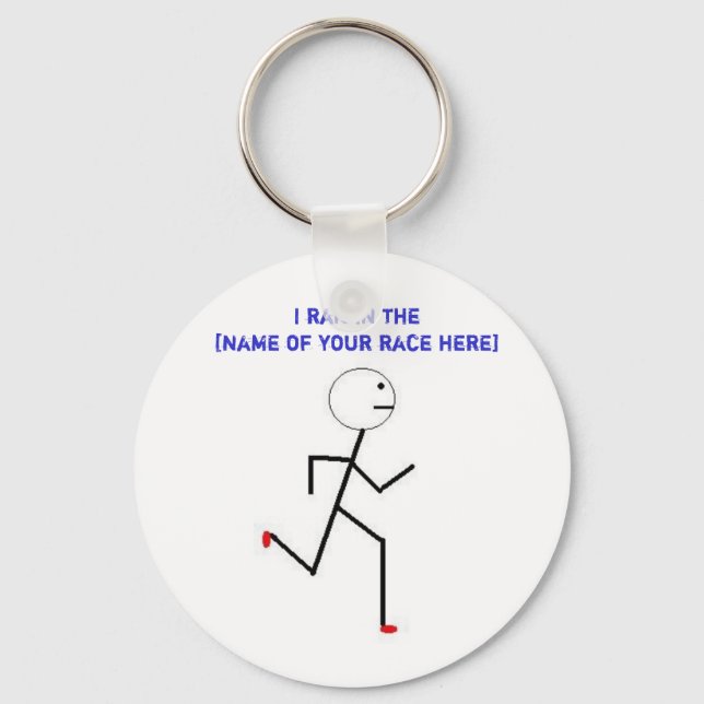 I ran in the... key ring (Front)