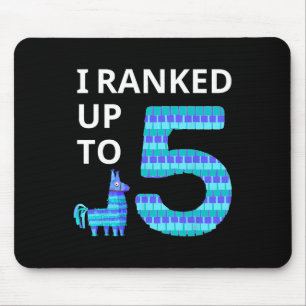 I Ranked Up To 5 Birthday Video Game Llama Piñata  Mouse Pad