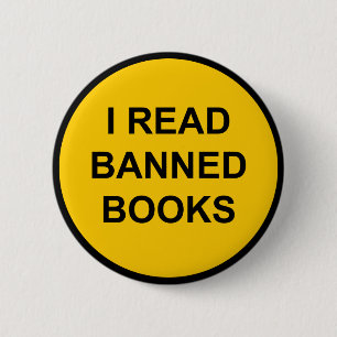 I Read Banned Books 6 Cm Round Badge