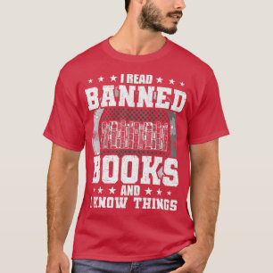 I Read Banned Books Book Lovers Reading T-Shirt