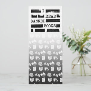 I Read Banned Books Bookmark Save The Date