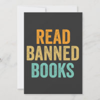 I Read Banned Books Funny Bookish Reader