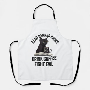 I Read Banned Books Lover BookWorm Love Banned Boo Apron