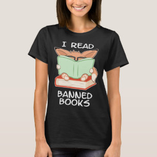 I read banned books nerd fox T-Shirt