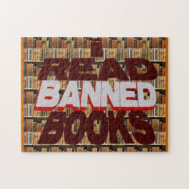 I read banned books Puzzle (Horizontal)