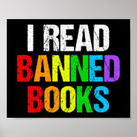 I Read Banned Books Rainbow