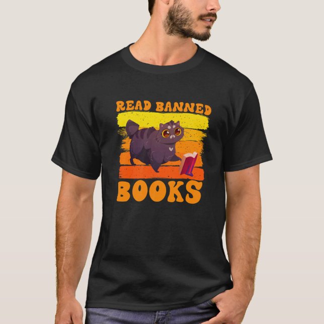 I read banned books, Reader, Bookworm Premium T-Shirt (Front)