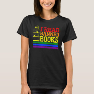 I Read Banned Books Reading Library 2 T-Shirt