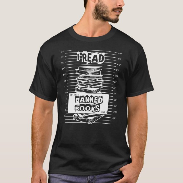 I Read Banned Books T-Shirt (Front)