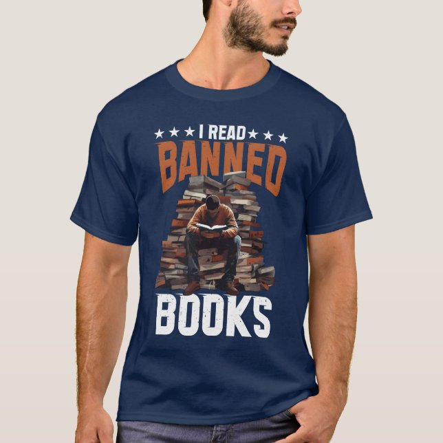 I Read Banned Books T-Shirt (Front)