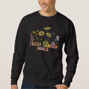 I Read Banned Books Week Librarian Freadom Reader Sweatshirt