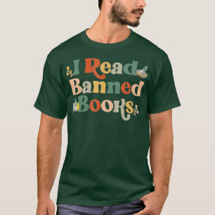 I Read Banned Books Week Librarian Freadom Reader  T-Shirt