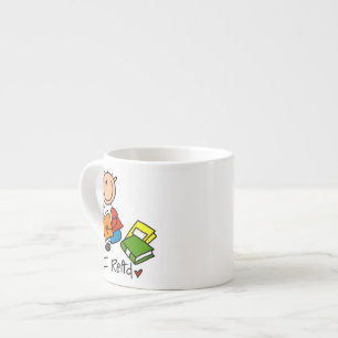 I Read Espresso Cup