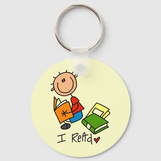 I Read Key Ring (Front)