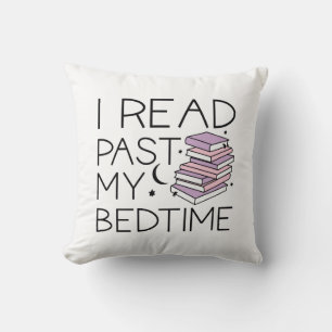 I Read Past My Bedtime Cushion