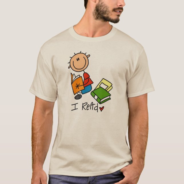 I Read T-Shirt (Front)
