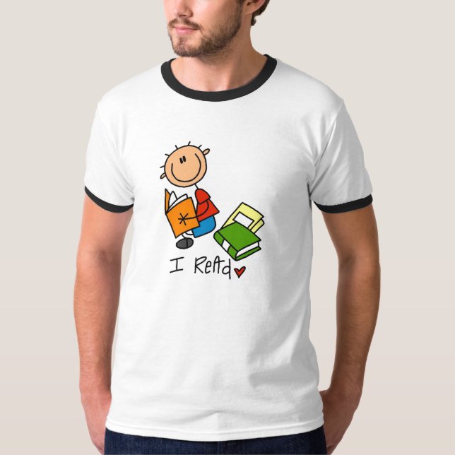 I Read T-Shirt (Front)