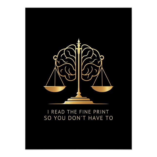 I Read the Fine Print So You Don't Have To  (Front)