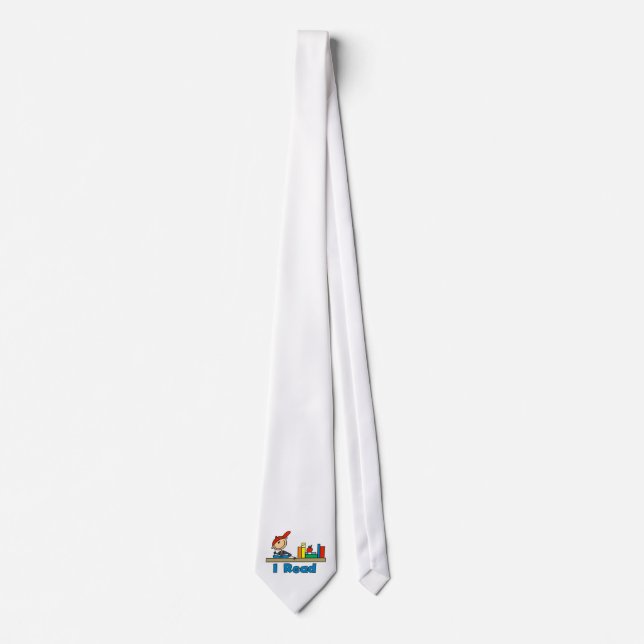 I Read Tie (Front)