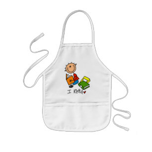 I Read Tshirts and Gifts Kids Apron