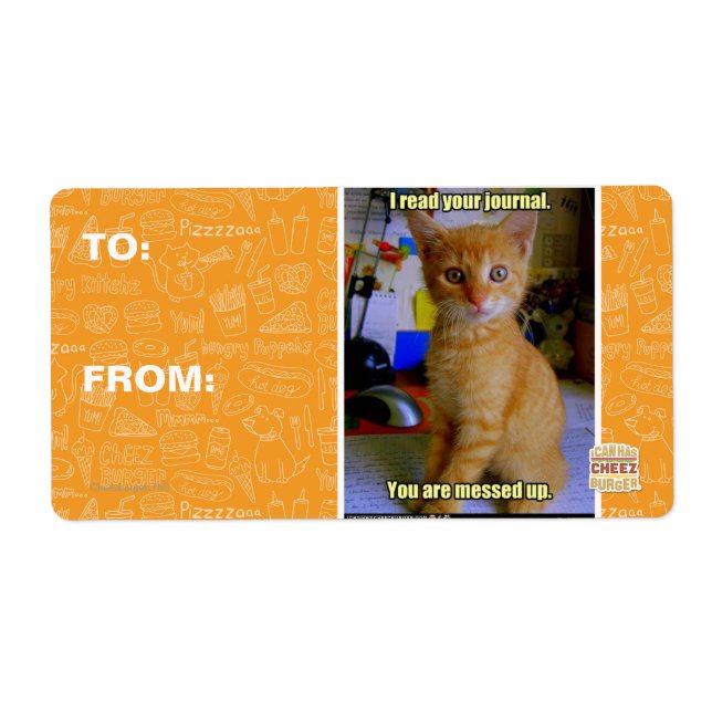 I read your journal (Front)