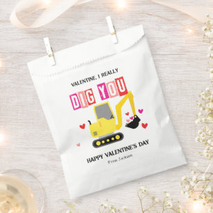 I Really Dig You Classroom Valentine's Day Favour Bags