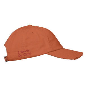 I really do Care - USA Embroidered Hat