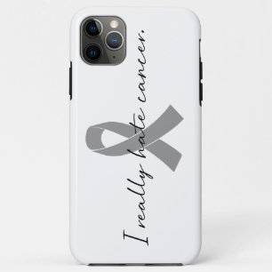 I Really Hate Cancer   Survivor   Any Colour Ribbo Case-Mate iPhone Case