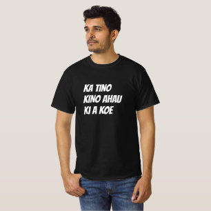 I really hate you in Maori T-Shirt
