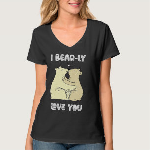 I Really Love You Cute Lovely Bears Romantic Valen T-Shirt