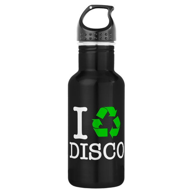 I Recycle Disco 532 Ml Water Bottle (Front)