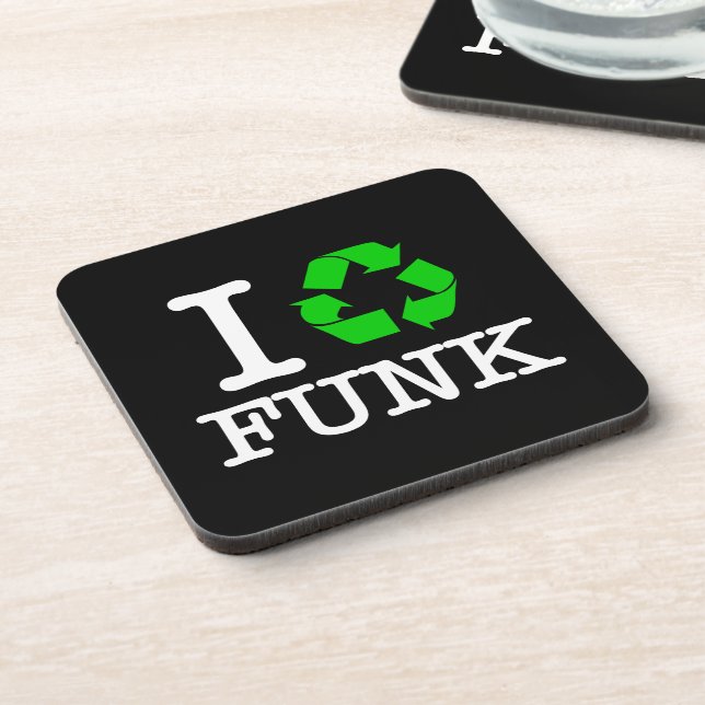 I Recycle Funk Coaster (Left Side)